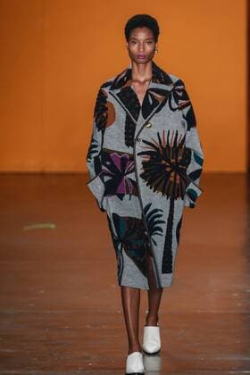 Oct. 21, 2015 - Sao Paulo, Brazil - A model presents creation of Coven during the 2016 Winter collection of the Sao Paulo Fashion Week. Sao Paulo Brazil - ZUMAp133