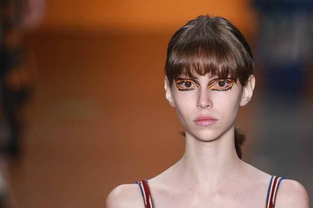 Oct. 21, 2015 - Sao Paulo, Brazil - A model presents creation of Coven during the 2016 Winter collection of the Sao Paulo Fashion Week. Sao Paulo Brazil - ZUMAp133
