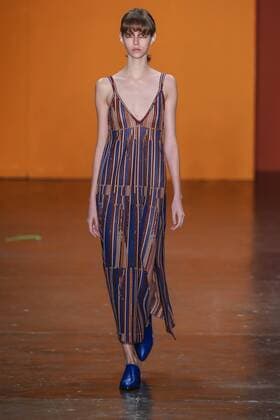 Oct. 21, 2015 - Sao Paulo, Brazil - A model presents creation of Coven during the 2016 Winter collection of the Sao Paulo Fashion Week. Sao Paulo Brazil - ZUMAp133