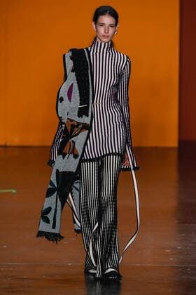 Oct. 21, 2015 - Sao Paulo, Brazil - A model presents creation of Coven during the 2016 Winter collection of the Sao Paulo Fashion Week. Sao Paulo Brazil - ZUMAp133