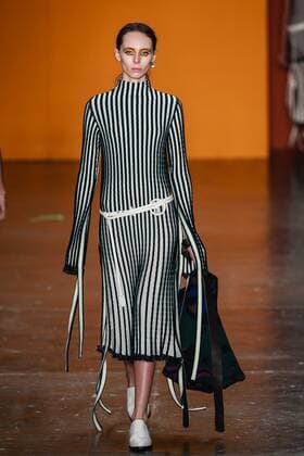 Oct. 21, 2015 - Sao Paulo, Brazil - A model presents creation of Coven during the 2016 Winter collection of the Sao Paulo Fashion Week. Sao Paulo Brazil - ZUMAp133