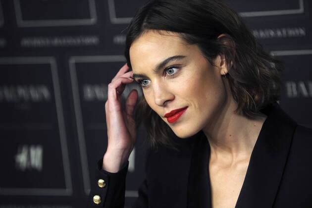 Alexa Chung bei der Balmain x H&M Collection Fashion Show im 23 Wall Street. New York, 20.10.2015 Foto:xD.xVanxTinex xFuturexImage
