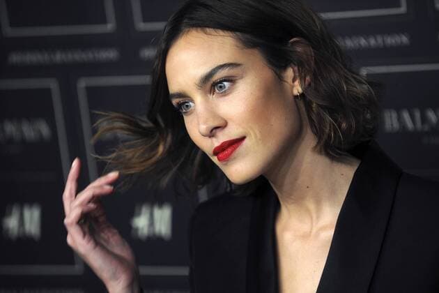 Alexa Chung bei der Balmain x H&M Collection Fashion Show im 23 Wall Street. New York, 20.10.2015 Foto:xD.xVanxTinex xFuturexImage