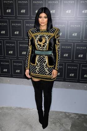 Kylie Jenner bei der Balmain x H&M Collection Fashion Show im 23 Wall Street. New York, 20.10.2015 Foto:xD.xVanxTinex xFuturexImage