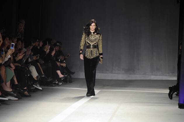 Kendall Jenner bei der Balmain x H&M Collection Fashion Show im 23 Wall Street. New York, 20.10.2015 Foto:xD.xVanxTinex xFuturexImage