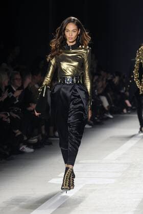 Joan Smalls bei der Balmain x H&M Collection Fashion Show im 23 Wall Street. New York, 20.10.2015 Foto:xD.xVanxTinex xFuturexImage