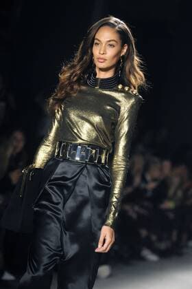 Joan Smalls bei der Balmain x H&M Collection Fashion Show im 23 Wall Street. New York, 20.10.2015 Foto:xD.xVanxTinex xFuturexImage