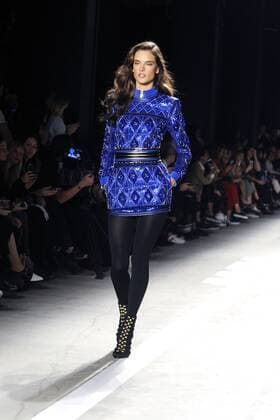 Alessandra Ambrosio bei der Balmain x H&M Collection Fashion Show im 23 Wall Street. New York, 20.10.2015 Foto:xD.xVanxTinex xFuturexImage