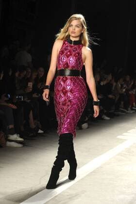 Daphne Groeneveld bei der Balmain x H&M Collection Fashion Show im 23 Wall Street. New York, 20.10.2015 Foto:xD.xVanxTinex xFuturexImage