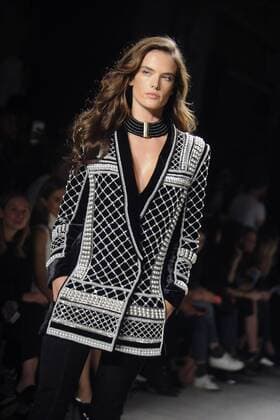 Alessandra Ambrosio bei der Balmain x H&M Collection Fashion Show im 23 Wall Street. New York, 20.10.2015 Foto:xD.xVanxTinex xFuturexImage
