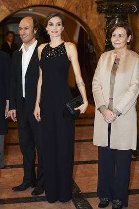 Oct. 22, 2015 - Gijon, Principado de Asturias, Spain - Queen Letizia of Spain during a tribute to US filmmaker Francis Ford Coppola at the Jovellanos Theatre in Gijon, on October 22, 2015 on the eve of the Princess of Asturias awards ceremony. Gijon Spain  - ZUMAg15_