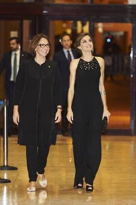 Oct. 22, 2015 - Oviedo, Principado de Asturias, Spain - Queen Letizia of Spain attended XXIV Musical Week closing concert at the Principe Felipe Auditorium during the Princess of Asturias Awards 2014 on October 22, 2015 in Oviedo, Oviedo Spain  - ZUMAg15_