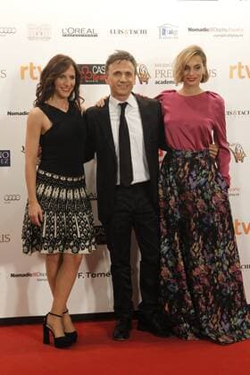 XVII Edicion de los premios Iris de la Academia de Television 2015. XVII Edition of Iris awards from Television Academy, Spain. Photo by J. Luis Cuesta 261 Cordon. Cordon Press 