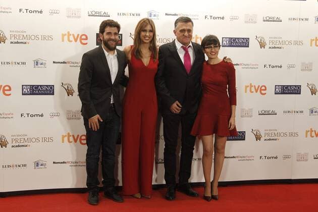 XVII Edicion de los premios Iris de la Academia de Television 2015. XVII Edition of Iris awards from Television Academy, Spain. Photo by J. Luis Cuesta 261 Cordon. Cordon Press 