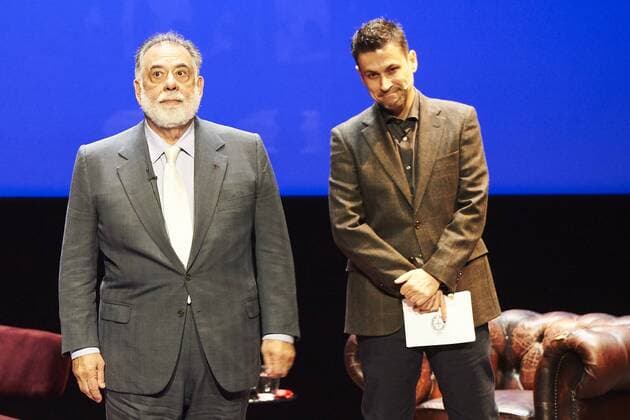 Oct. 22, 2015 - Gijon, Principado de Asturias, Spain - Francis For Coppola during his tribute at the Jovellanos Theatre in Gijon, on October 22, 2015 on the eve of the Princess of Asturias awards ceremony. Gijon Spain  - ZUMAg15_