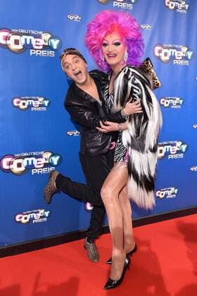Der Deutsche Comedy Preis am 20.10.2015 in den MMC Studios in Köln Julian F. M. Stoeckel & Olivia Jones xTTx
