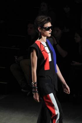 SAO PAULO, Brazil - 10 22 2015: Fashion Week WINTER 2016 - Parade Juliana Jabour during Fashion Week Winter 2016 held in Sao Paulo.  SaraxFernandes