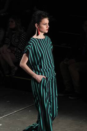 SAO PAULO, Brazil - 10 22 2015: Fashion Week WINTER 2016 - Parade Juliana Jabour during Fashion Week Winter 2016 held in Sao Paulo.  SaraxFernandes