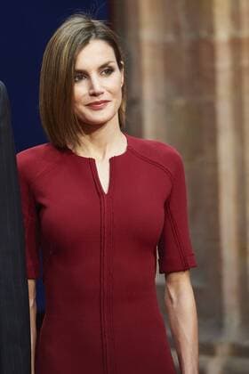 Oct. 23, 2015 - Oviedo, Principado de Asturias, Spain - Queen Letizia of Spain attended an audience with Princesa de Asturias Awards 2015 winners at the Reconquista Hotel on October 23, 2015 in Oviedo, Spain. Oviedo Spain  - ZUMAg15_