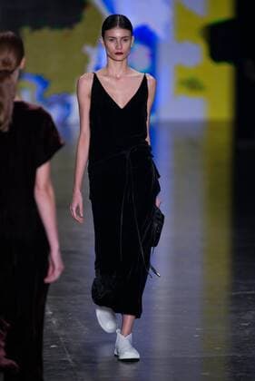 SAO PAULO, Brazil - 10 22 2015: Fashion Week WINTER 2016 - Osklen Parade during Fashion Week Winter 2016 held in Sao Paulo.  AlexandrexMoreira