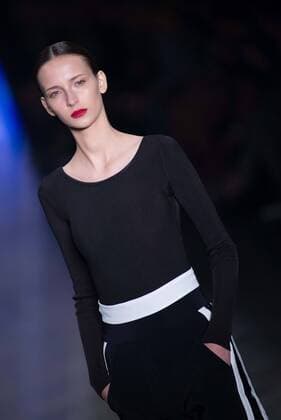 SAO PAULO, Brazil - 10 22 2015: Fashion Week WINTER 2016 - Osklen Parade during Fashion Week Winter 2016 held in Sao Paulo.  AlexandrexMoreira
