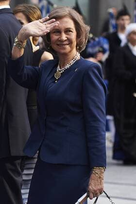 Oct. 23, 2015 - Oviedo, Principado de Asturias, Spain - Queen Sofia of Spain attended the Princesa de Asturias Awards 2015 (Princess of Asturias awards) ceremony at the Campoamor Theater on October 23, 2015 in Oviedo, Spain. Oviedo Spain  - ZUMAg15_