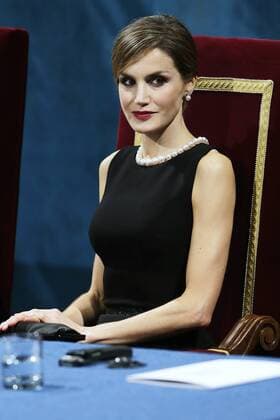 Oct. 23, 2015 - Oviedo, Principado de Asturias, Spain - Queen Letizia of Spain attended the Princesa de Asturias Awards 2015 (Princess of Asturias awards) ceremony at the Campoamor Theater on October 23, 2015 in Oviedo, Spain..Pool Oviedo Spain  - ZUMAg15_