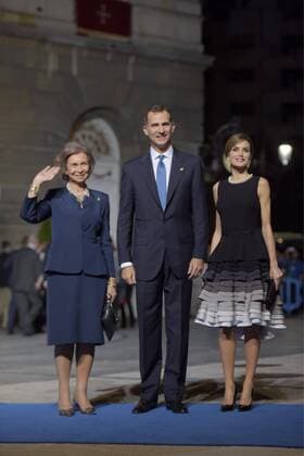 Premios princesa de Asturias-Cordon Press Ceremony of the Princess of Asturias Awards. Oviedo 