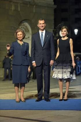 Premios princesa de Asturias-Cordon Press Ceremony of the Princess of Asturias Awards. Oviedo 