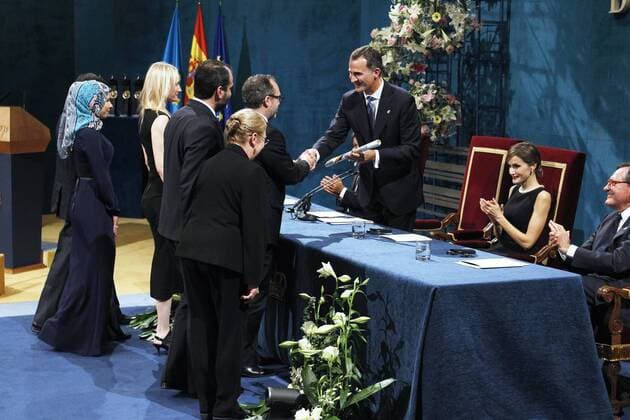 Oct. 23, 2015 - Oviedo, Principado de Asturias, Spain - attended the Princesa de Asturias Awards 2015 (Princess of Asturias awards) ceremony at the Campoamor Theater on October 23, 2015 in Oviedo, Spain..Pool Oviedo Spain  - ZUMAg15_