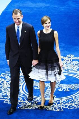 Oct. 23, 2015 - Oviedo, Principado de Asturias, Spain - King Felipe VI of Spain, Queen Letizia of Spain attended the Princesa de Asturias Awards 2015 (Princess of Asturias awards) ceremony at the Campoamor Theater on October 23, 2015 in Oviedo, Spain..Pool Oviedo Spain  - ZUMAg15_