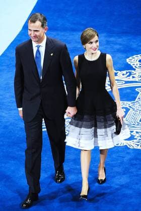 Oct. 23, 2015 - Oviedo, Principado de Asturias, Spain - King Felipe VI of Spain, Queen Letizia of Spain attended the Princesa de Asturias Awards 2015 (Princess of Asturias awards) ceremony at the Campoamor Theater on October 23, 2015 in Oviedo, Spain..Pool Oviedo Spain  - ZUMAg15_
