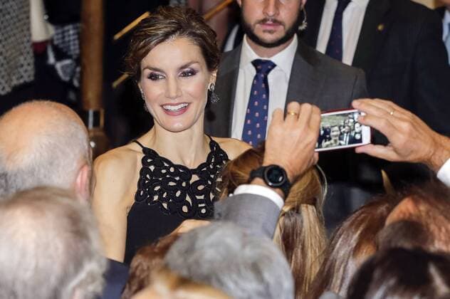 Königin Letizia von Spanien beim Abschlusskonzert der XXIV Musical Week im Rahmen der Verleihung der Princess of Asturias Awards 2015 im Auditorio Principe Felipe. Oviedo, 22.10.2015 Letizia von Spanien 