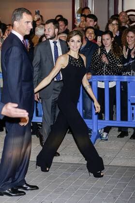 König Felipe von Spanien und Königin Letizia von Spanien beim Abschlusskonzert der XXIV Musical Week im Rahmen der Verleihung der Princess of Asturias Awards 2015 im Auditorio Principe Felipe. Oviedo, 22.10.2015 Felipe von Spanien, Letizia von Spanien 