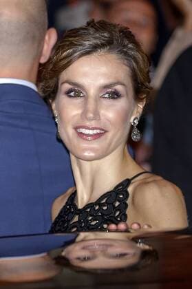 Königin Letizia von Spanien beim Abschlusskonzert der XXIV Musical Week im Rahmen der Verleihung der Princess of Asturias Awards 2015 im Auditorio Principe Felipe. Oviedo, 22.10.2015 Letizia von Spanien 