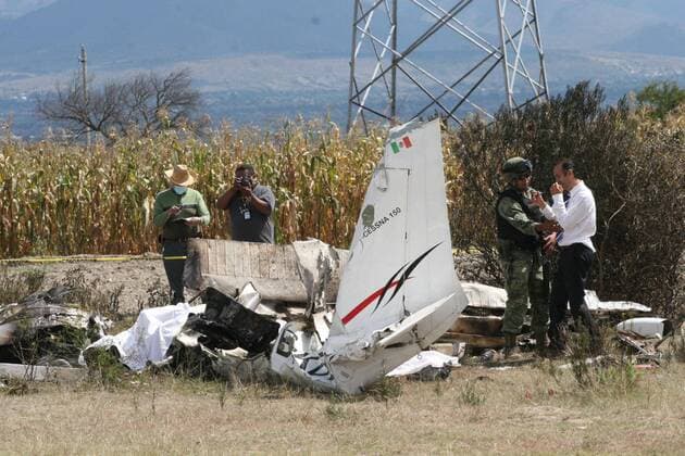 Acatzingo, Mexiko - Absturz einer Cessna 150  - ZUMAu78_