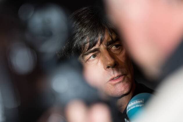 GER, Gala Deutsches Fussball Museum 23.10.2015, Deutsches Fussball Museum, Dortmund im Bild Joachim Löw (Bundestrainer) im Gespräch mit der Presse nordphotoxRauch