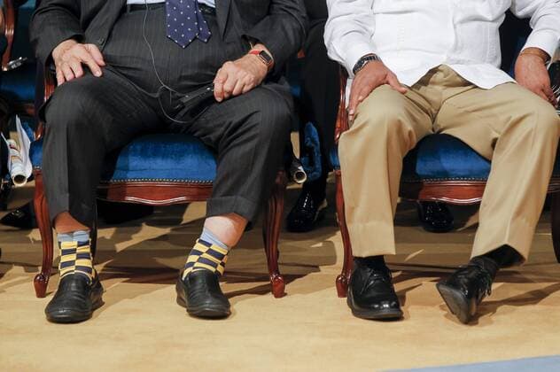 Francis Ford Coppola und Leonardo Padura bei der Verleihung der Princess of Asturias Awards 2015 im Teatro Campoamor. Oviedo, 23.10.2015 Francis Ford Coppola, Leonardo Padura 