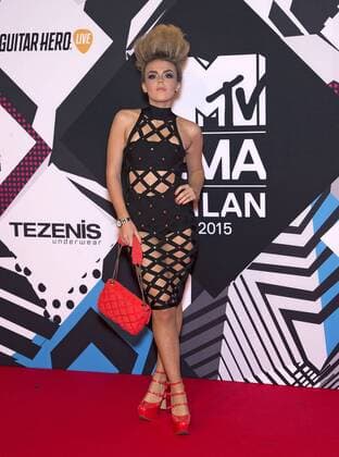 Tallia Storm arrives at the MTV Europe Music Awards in Milan, Italy on October 25, 2015.  MIL20151025742 DAVIDxSILPA