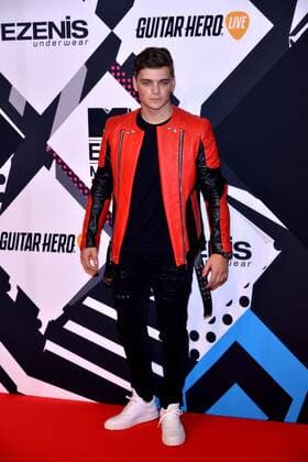 Milan MTV Europe Music Award s (EMA) 2015 Arrivals. Pictured: Martin Garrx  Comi Terenghi