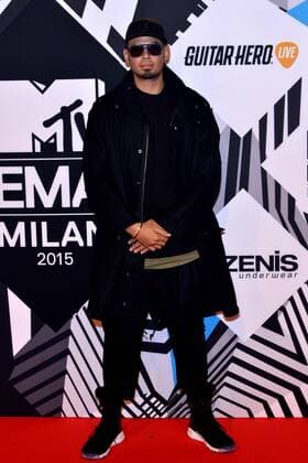 Milan MTV Europe Music Award s (EMA) 2015 Arrivals. Pictured: Afrojack  Comi Terenghi