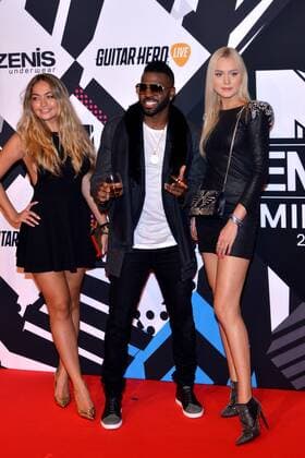 Milan MTV Europe Music Award s (EMA) 2015 Arrivals. Pictured: jason Derulo  Comi Terenghi