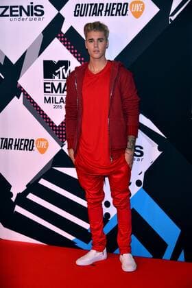 Milan MTV Europe Music Award s (EMA) 2015 Arrivals. Pictured: Justin Bieber  Comi Terenghi