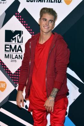 Milan MTV Europe Music Award s (EMA) 2015 Arrivals. Pictured: Justin Bieber  Comi Terenghi