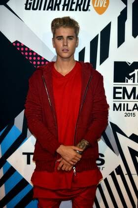 Milan MTV Europe Music Award s (EMA) 2015 Arrivals. Pictured: Justin Bieber  Comi Terenghi