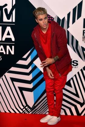 Milan MTV Europe Music Award s (EMA) 2015 Arrivals. Pictured: Justin Bieber  Comi Terenghi