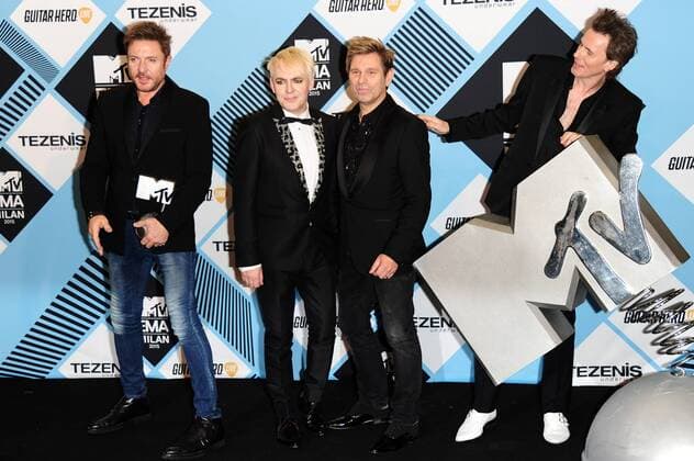 Milan, MTV Europe Music Awards 2015. Press Room Backstage. Pictured : Duran Duran  AlbertoxTerenghi