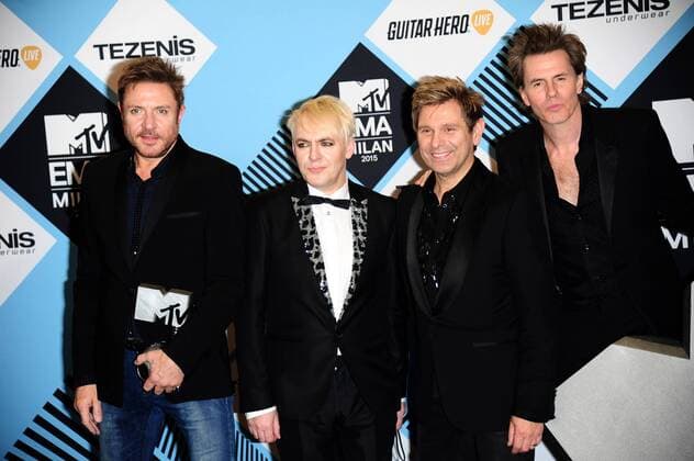 Milan, MTV Europe Music Awards 2015. Press Room Backstage. Pictured : Duran Duran  AlbertoxTerenghi