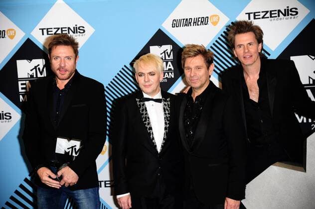 Milan, MTV Europe Music Awards 2015. Press Room Backstage. Pictured : Duran Duran  AlbertoxTerenghi