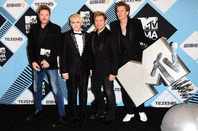 Milan, MTV Europe Music Awards 2015. Press Room Backstage. Pictured : Duran Duran  AlbertoxTerenghi
